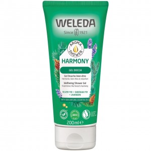 Gel doccia harmony abete bianco, abete siberiano e lavanda 200ml WELEDA