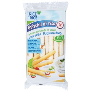 Grissini di riso 100% 100g RICE&RICE