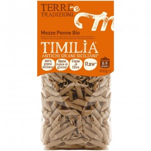 Mezze Penne di grano antico Timilia 400g Terre e Tradizioni