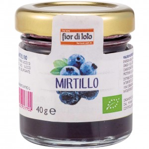 Mini composta di Mirtillo 40g Fior di Loto