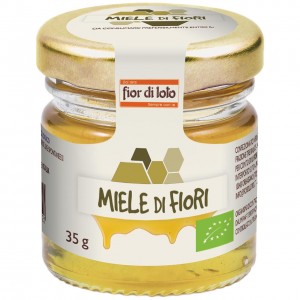 Mini miele di fiori 35g Fior di Loto