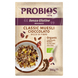 Muesli Classici al Cioccolato Senza Glutine 300g Probios