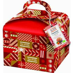 Panettone Biologico Tradizionale 750g Fior di Loto