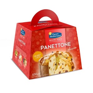 Panettone Classico senza Glutine 650g Piaceri Mediterranei