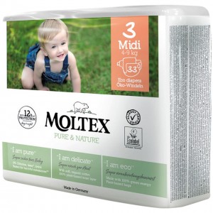 Pannolini 3 midi 4-9kg Moltex