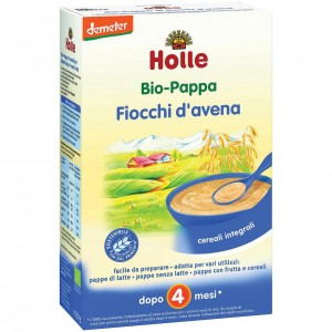 Pappa di fiocchi di avena integrale: dopo i 4 mesi 250g HOLLE