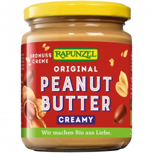 Peanutbutter creamy - Crema di burro d'arachidi 250g RAPUNZEL