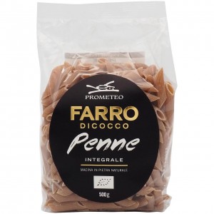 Penne integrali di farro "le farrette"  500g PROMETEO