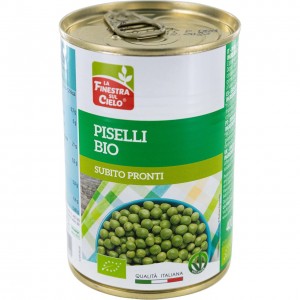 Piselli pronti in lattina 400g LA FINESTRA SUL CIELO