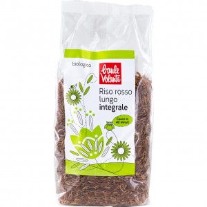 Riso rosso lungo integrale 500g BAULE VOLANTE