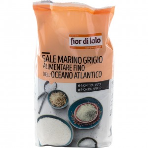 Sale atlantico fine scuro 1kg FIOR DI LOTO