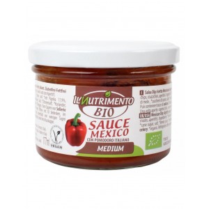 Salsa messicana medium - delicata- senza glutine 180g IL NUTRIMENTO