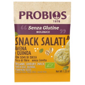 SNACK AVENA E QUINOA - con semi di zucca 35g ALTRI CEREALI