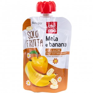 Solo Frutta Mela e Banana 100g Baule Volante