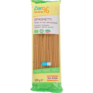 Spaghetti di Riso Integrale 500g Zer% Glutine
