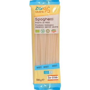 Spaghetti di Riso Zer% Glutine Fior di Loto