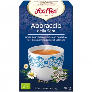 Tisana Ayurvedica Abbraccio della Sera 17 fltri Yogi Tea