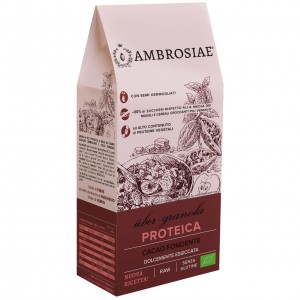Ubergranola proteica cacao fondente 250g AMBROSIAE