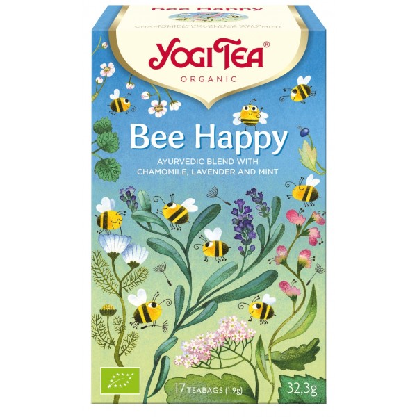Bee Happy infuso ayurveduco 32g in filtri Yogi Tea