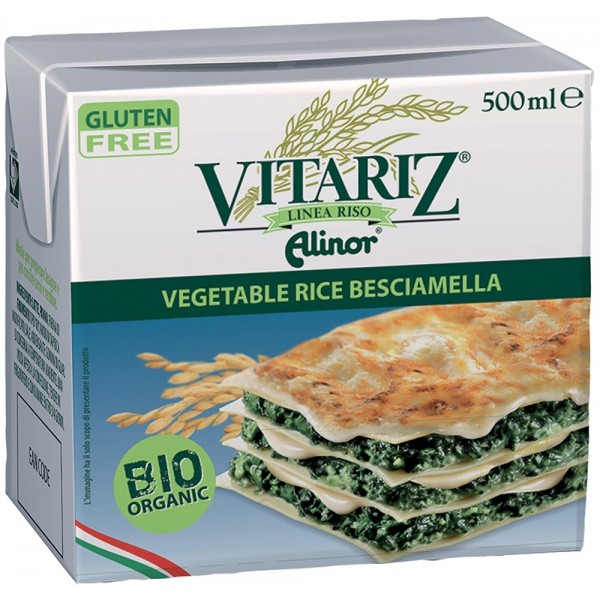 Besciamella di riso Senza Glutine 500ml Vitariz