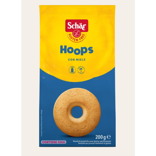 Biscotti Hoops senza glutine 200g SCHAR