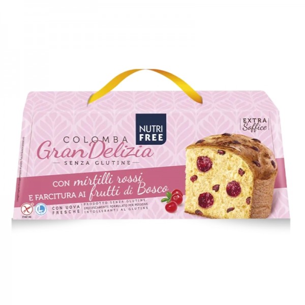 Colomba Gran Delizia ai Frutti Rossi Nutrifree 400g