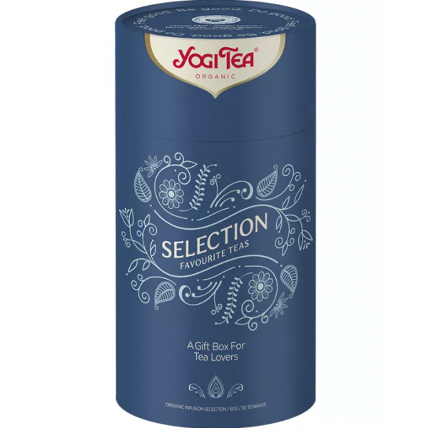 Confezione regalo infusi I Favoriti 30 filtri Yogi Tea