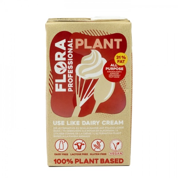 Crema da Montare Vegetale 1lt Flora