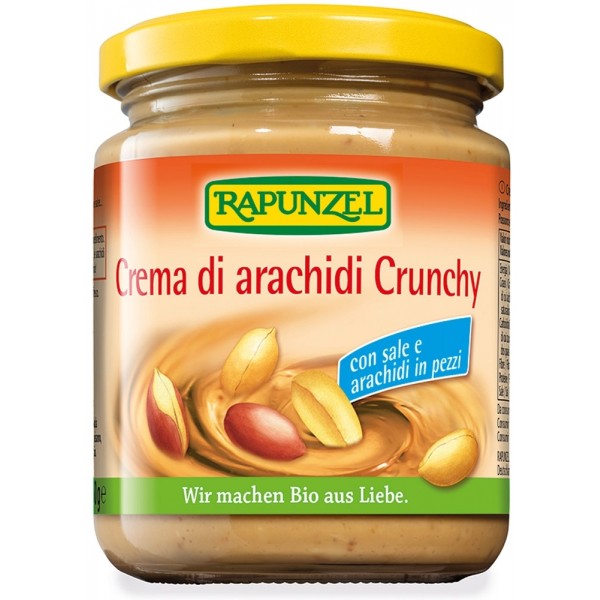 Crema di Arachidi Crunchy 250g Rapunzel