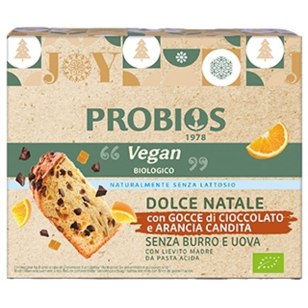 Dolce di Natale Cioccolato e Arancia candita 500g Probios