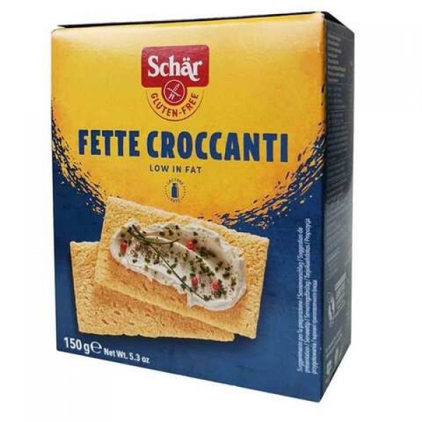 Fette Croccanti senza glutine 150g SCHAR