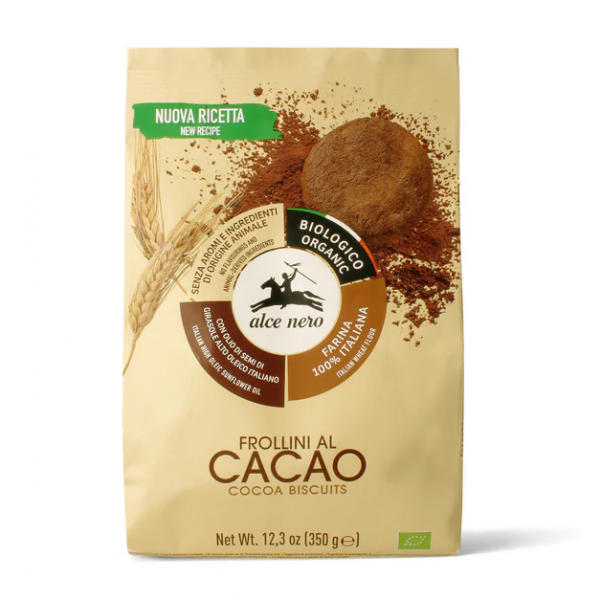Frollini al Cacao 350g Alce Nero