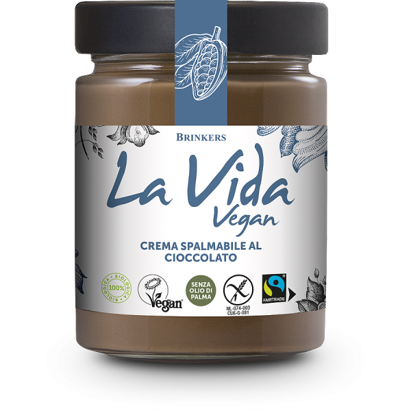La Vida Vegan Crema Spalmabile al Cioccolato 270g Brinkers