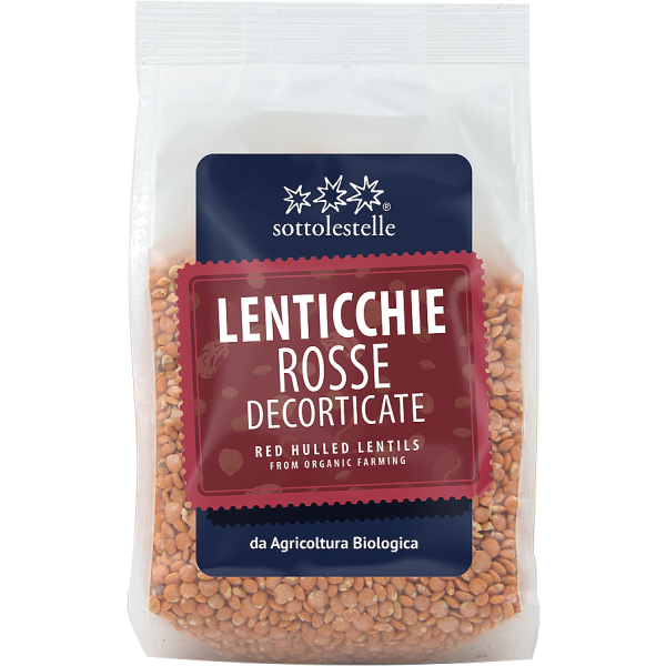 Lenticchie Rosse Decorticate Italiane 400 G SOTTOLESTELLE