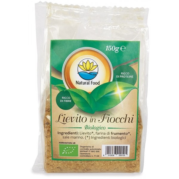 Lievito Alimentare Secco in Fiocchi 150g Natural Food