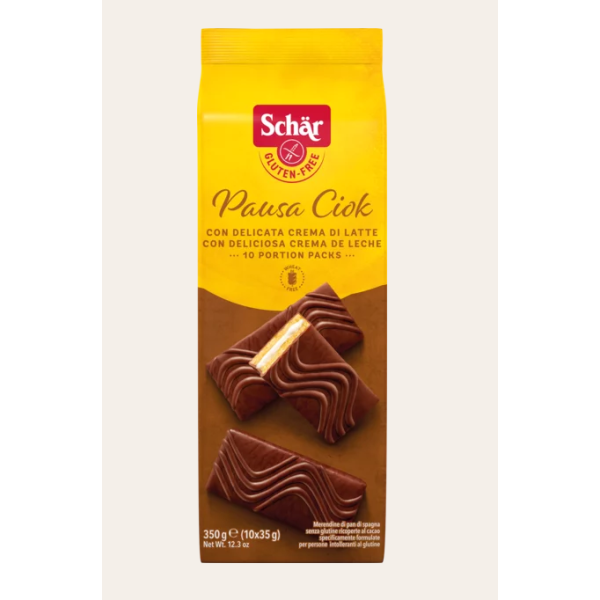 Merendine Pausa Ciock senza glutine 10x35g SCHAR