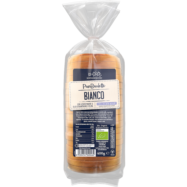 Pane Bauletto di Frumento 400g Sottolestelle