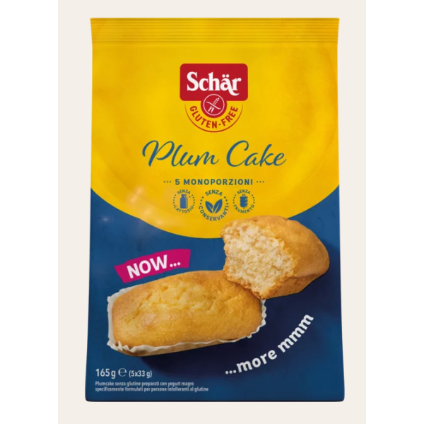 Plum Cake senza glutine 5x33g SCHAR