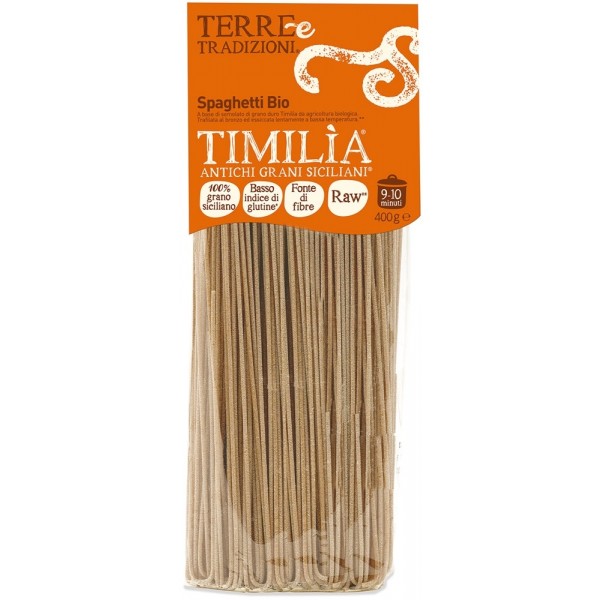 Spaghetti di grano antico Timilia 400g Terre e Tradizioni