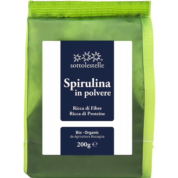 Spirulina in polvere 200 G SOTTOLESTELLE