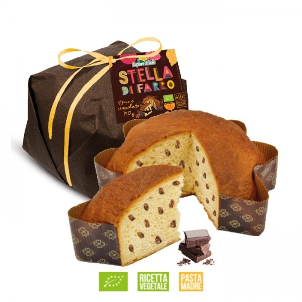 Stella di Farro Gocce di Cioccolato 750g Sapore di Sole