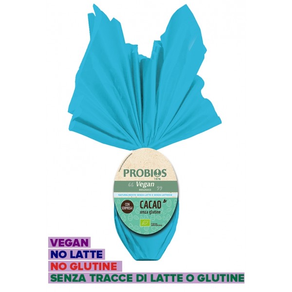 Uovo di Pasqua senza Latte al Cacao Vegan