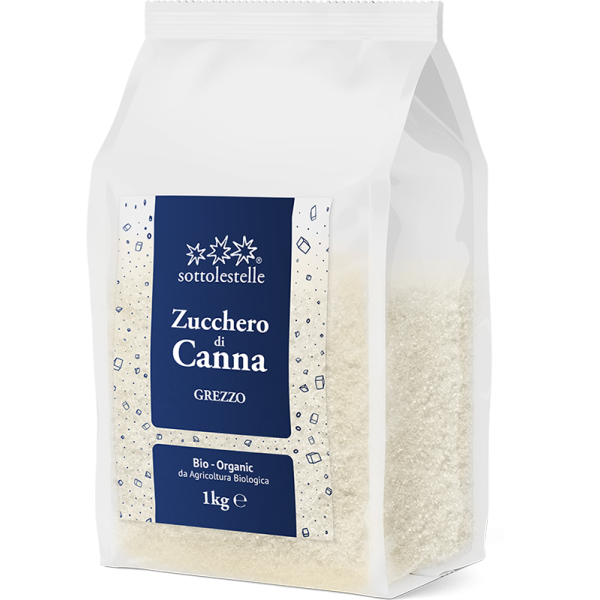 Zucchero Grezzo di Canna 1kg Sottolestelle