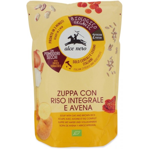 Zuppa con Avena e Riso Integrale 500gr Alce Nero