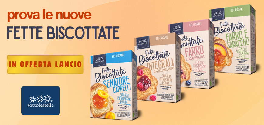 Fette biscottate sottolestelle