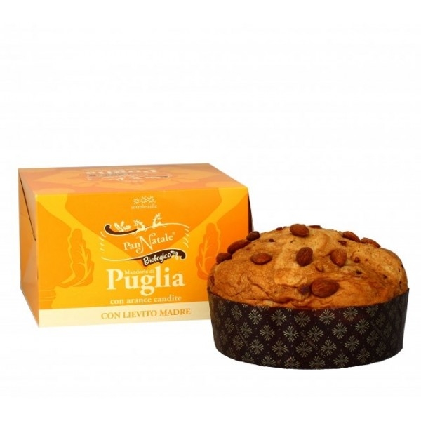 Panettone Mandorle e Arance candite senza lattosio