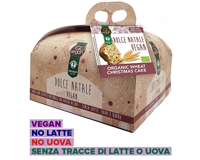 Dolce Natale Vegan di Frumento senza latte e uova 500g Probios