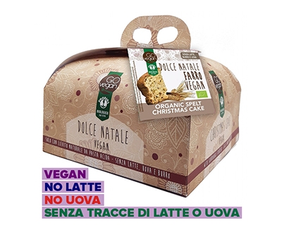 Dolce Natale Vegan di Farro senza latte e uova 500g Probios