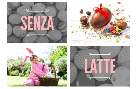 Uova di pasqua senza Latte